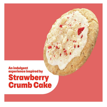 Dove Moisturizing Strawberry Crumb Cake Body Wash & Scrub Combo, 20oz Wash + 15oz Scrub, Limited Edition, Paraben & Sulfate Free, For Body, Improves Skin Texture, Moisturizes